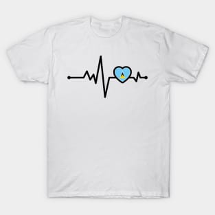 St Lucia Heart Monitor T-Shirt